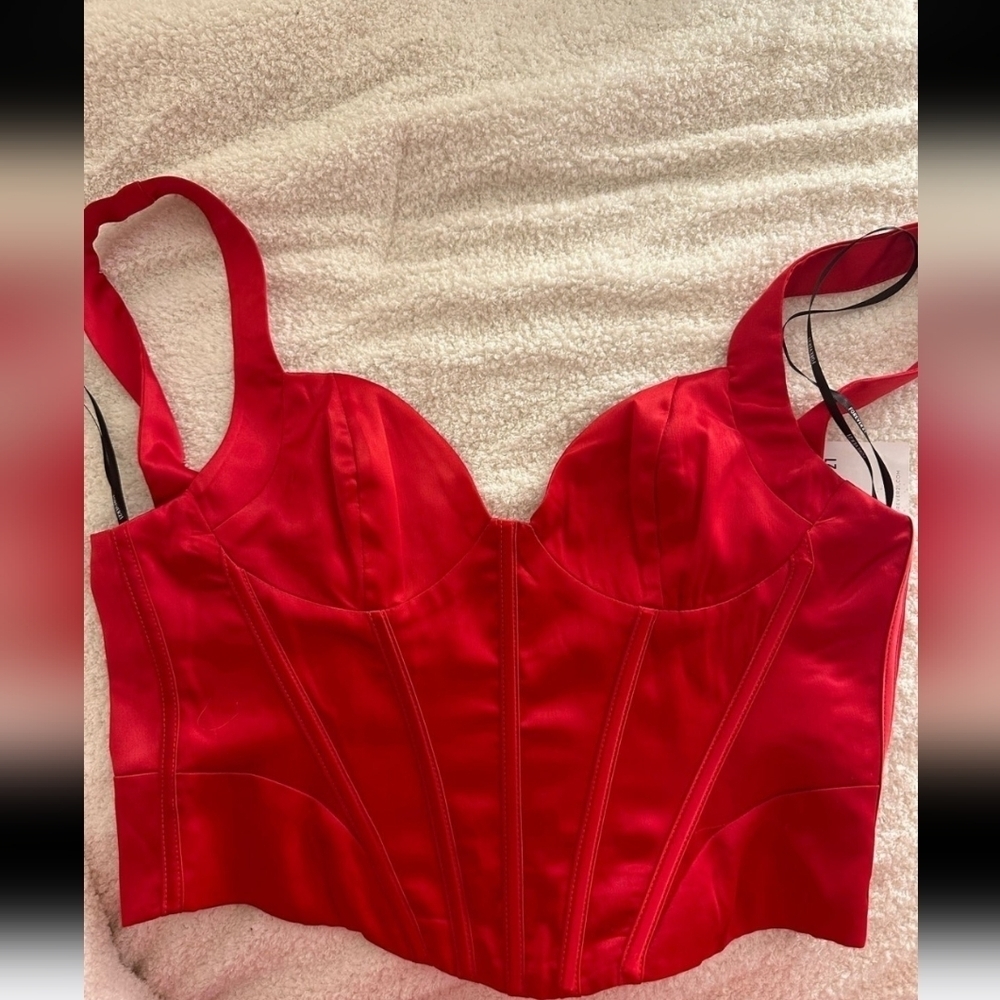 Stunning Corset Satin top